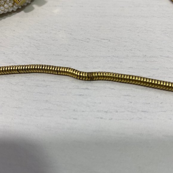 Ivory Hand Beaded Clutch Purse Wristlet - Picture 3 of 10